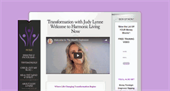Desktop Screenshot of harmoniclivingnow.com